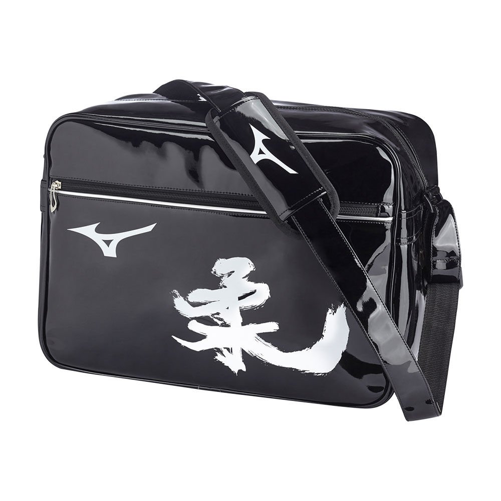 Mizuno Women's Judo Enamel M Bag Black (K3ED8F0109-HXM)